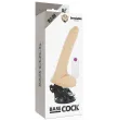 BASECOCK - VIBRATORE ARTICOLABILE TELECOMANDO NATURALE 18.5 CM -O- 4 CM BASECOCK - VIBRATORE ARTICOLABILE TELECOMANDO NATURALE 18.5 CM -O- 4 CM