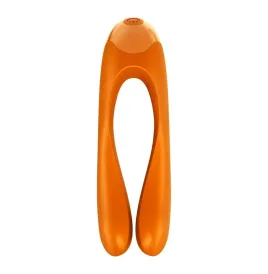 SATISFYER - VIBRATEUR DOIGTS CANDY CANE ORANGE