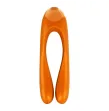 SATISFYER - CANDY CANE FINGER VIBRATOR ORANGE SATISFYER - CANDY CANE FINGER VIBRATOR ORANGE
