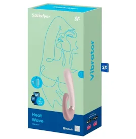 SATISFYER - HEAT WAVE VIBRATOR APP PINK