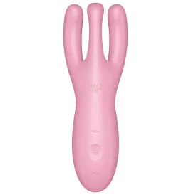 SATISFYER - APP THREESOME 4 VIBRATORE ROSA