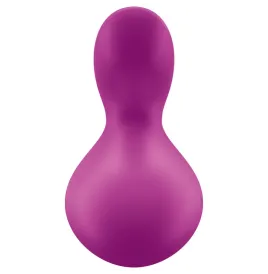SATISFYER - VIVA LA VULVA 3 VIBRADOR LAY-ON VIOLETA