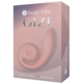 SNAIL VIBE - STIMULATEUR DOUBLE GIZI ROSE
