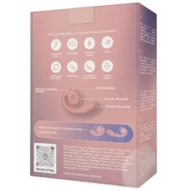 SNAIL VIBE - STIMULATEUR DOUBLE GIZI ROSE