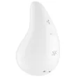 SATISFYER - DEW DROP VIBRATOR LAY-ON WHITE SATISFYER - DEW DROP VIBRATOR LAY-ON WHITE