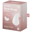SATISFYER - DEW DROP VIBRATOR LAY-ON WHITE SATISFYER - DEW DROP VIBRATOR LAY-ON WHITE