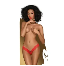 PENTHOUSE - DANGEROUS DARLING STRING ROUGE L-XL