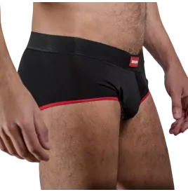 MACHO - MS24R BRIEF UNDERPANTS DARK RED XL