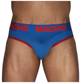 MACHO - MCH005 CLASSIC SLIP BLU ROSSO S