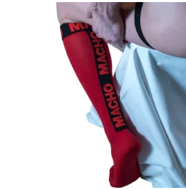 MACHO - THIN SOCKS ONE SIZE WHITE