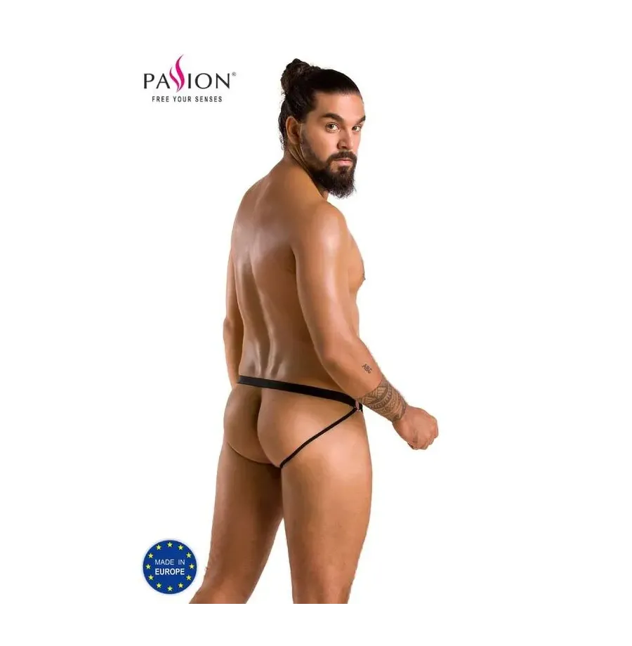 PASSION - 034 SLIP OPEN LUKE NEGRO S-M PASSION - 034 SLIP OPEN LUKE NEGRO S-M