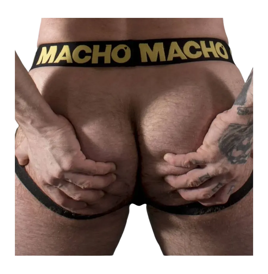 MACHO - MX25AC JOCK GIALLO PELLE S MACHO - MX25AC JOCK GIALLO PELLE S
