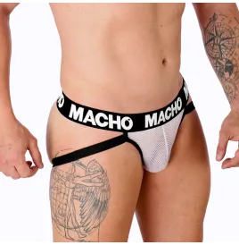 MACHO - MX26X1 JOCK GRID WEISS S
