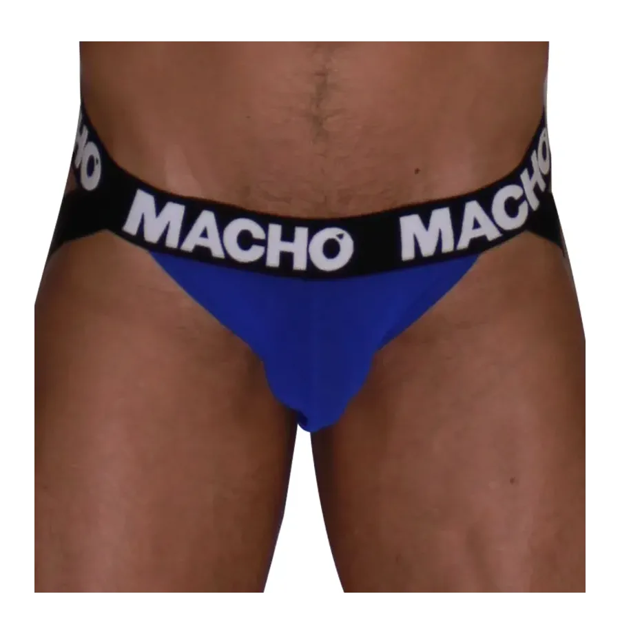 MACHO - MACHO - MX28AZ BLUE JOCK GRILLE S MACHO - MACHO - MX28AZ BLUE JOCK GRILLE S