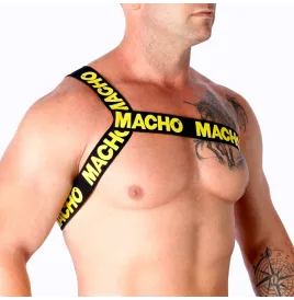 MACHO - HARNAIS ROMAIN JAUNE S-M