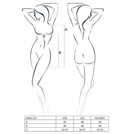 PASSION - SET AKKIE DONNA COSTUME DA INFERMIERA S-M