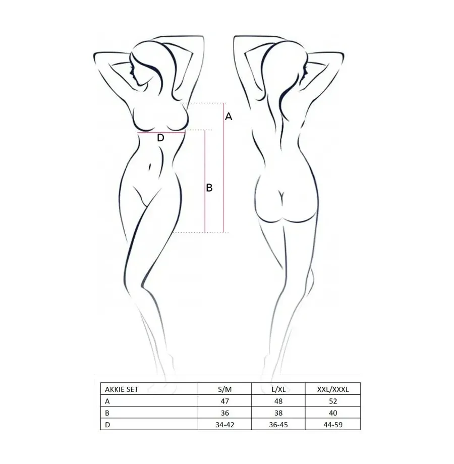PASSION - SET AKKIE DONNA COSTUME DA INFERMIERA S-M PASSION - SET AKKIE DONNA COSTUME DA INFERMIERA S-M