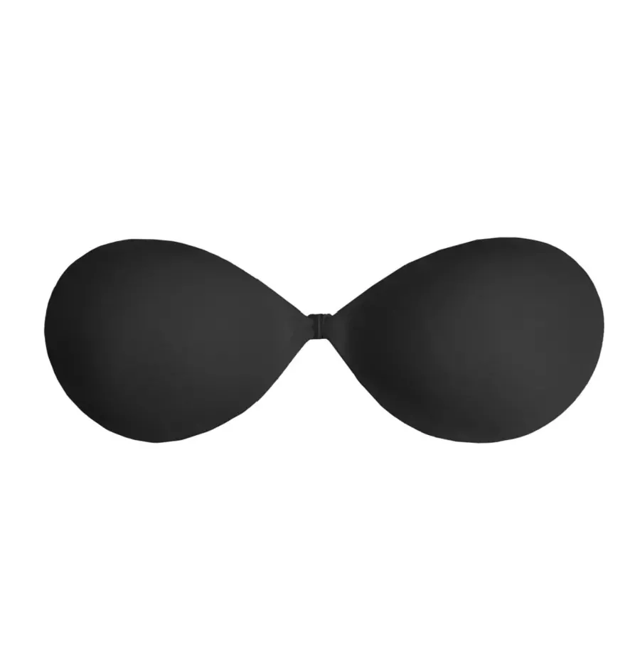 BYE-BRA - SOUTIEN-GORGE INVISIBLE NOIR BONNET A BYE-BRA - SOUTIEN-GORGE INVISIBLE NOIR BONNET A