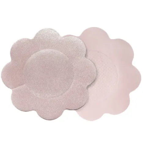BYE-BRA - FLOWER NIPPLE CUPS PACK 3 UNITS SIZE M