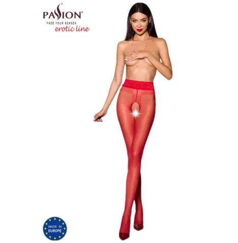 PASSION - TIOPEN 001 RED TIGHTS 1-2 20 DEN