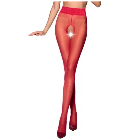 PASSION - TIOPEN 001 RED TIGHTS 1-2 20 DEN