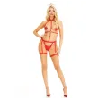 LEG AVENUE - HARNESS and HEADBAND NURSE RED S