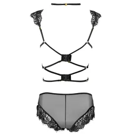 LIVCO CORSETTI FASHION - PALMENOM LC 90614 REGGISENO SLIP NERO