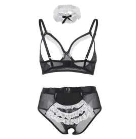 SUBBLIME - SEXY MAID COSTUME S-M