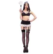 CHILIROSE - CR 4719 COSTUME CAMERIERA S-M CHILIROSE - CR 4719 COSTUME CAMERIERA S-M