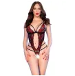 CHILIROSE - CR 4889 CORPS FLORAL ROUGE S-M