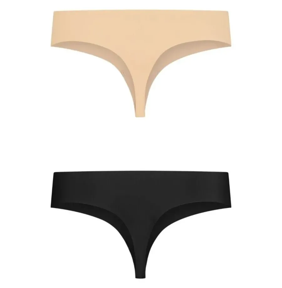 BYE-BRA - PACK 2 TANGAS INVISIBLES BEIGE Y NEGRO TALLA S BYE-BRA - PACK 2 TANGAS INVISIBLES BEIGE Y NEGRO TALLA S