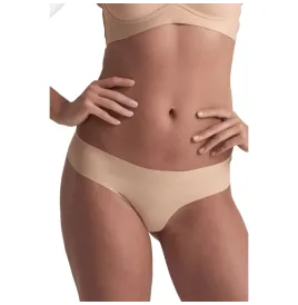 BYE-BRA - PACK 2 TANGAS INVISIBLES BEIGE Y NEGRO TALLA S