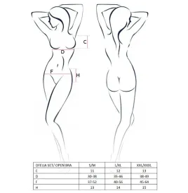 PASSION - WOMAN OFELIA SET SIZE S-M