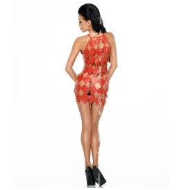 ME-SEDUCE - GWEN VESTITO ROSSO S-M