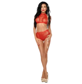 ME-SEDUCE - MONA SET ROSSO S-M
