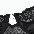 SUBBLIME - CORSET CORSET AND BELT BLACK S-M