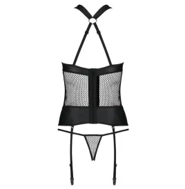 PASSION - AMANDA CORSETTO IN PELLE ECOLOGICA S-M