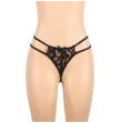 SUBBLIME - SET DREITEILIGES SET BH STRUMPFGÜRTEL STRING S-M SUBBLIME - SET DREITEILIGES SET BH STRUMPFGÜRTEL STRING S-M