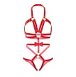 LEG AVENUE - KINK - HARNAIS CLOUTÉ O-RING TEDDY TAILLE S - ROUGE LEG AVENUE - KINK - HARNAIS CLOUTÉ O-RING TEDDY TAILLE S - ROUGE