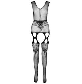 PASSION - ECO COLLECTION BODYSTOCKING ECO BS014 BLACK