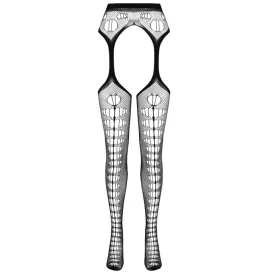 PASSION - ECO COLLECTION BODYSTOCKING ECO S008 BLACK