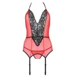 PASSION - CORSETTO PEONIA LINEA EROTICA ROSSO S-M PASSION - CORSETTO PEONIA LINEA EROTICA ROSSO S-M