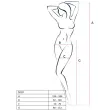 PASSION - COLLANT S030 AVEC JARRETIÈRE NOIRE TAILLE UNIQUE