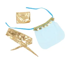 SUBBLIME - SET DI LINGERIE BLU STILE INDIA S-M