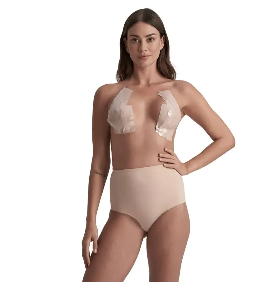 BYE-BRA - BODY TAPE DOUBLE SIDED CINTA DE DOBLE CARA BEIGE TALLA ÚNICA 5 x 500 CM