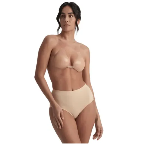 BYE-BRA - COPAS DE SILICONA BEIGE COPA A