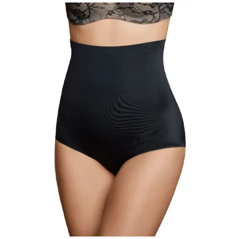 BYE-BRA - GIRDLE SEAMLESS ESTILO PANTIES BLACK SIZE S