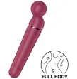 SATISFYER - MASSAGGIATORE VIBRATORE PLANET WAND-ER BERRY