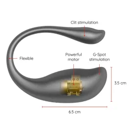 ONINDER - NAIROBI HUEVO VIBRADOR NEGRO - APP GRATUITA