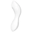 SATISFYER - CURVY TRINITY 5 AIR PULSE STIMULATOR and VIBRATOR APP WHITE SATISFYER - CURVY TRINITY 5 AIR PULSE STIMULATOR and VIBRATOR APP WHITE